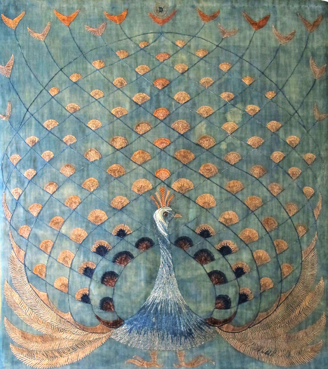 Blue Peacock